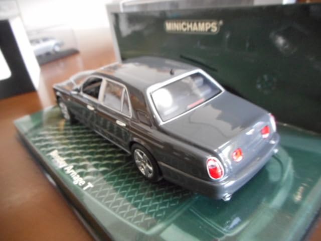 美品 】 ミニチャンプス 1/43 ベントレー アルナージ T グレイ